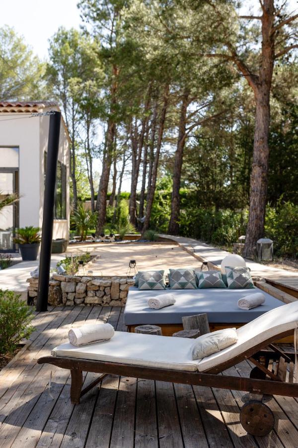 Les Lodges Taizen, Sejour Spa- Sans Enfants Saint-Cannat Dış mekan fotoğraf